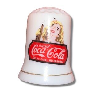 Vintage Coca Cola Thimble